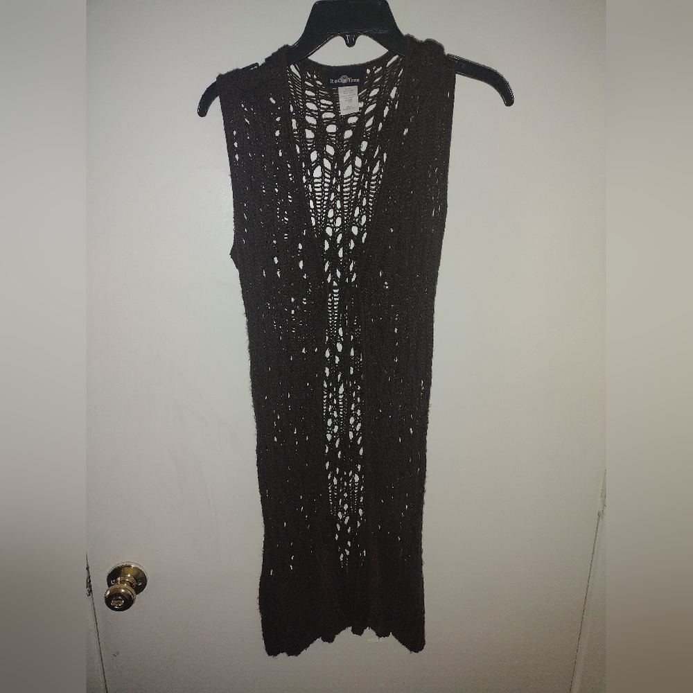 Brown Crochet Cover